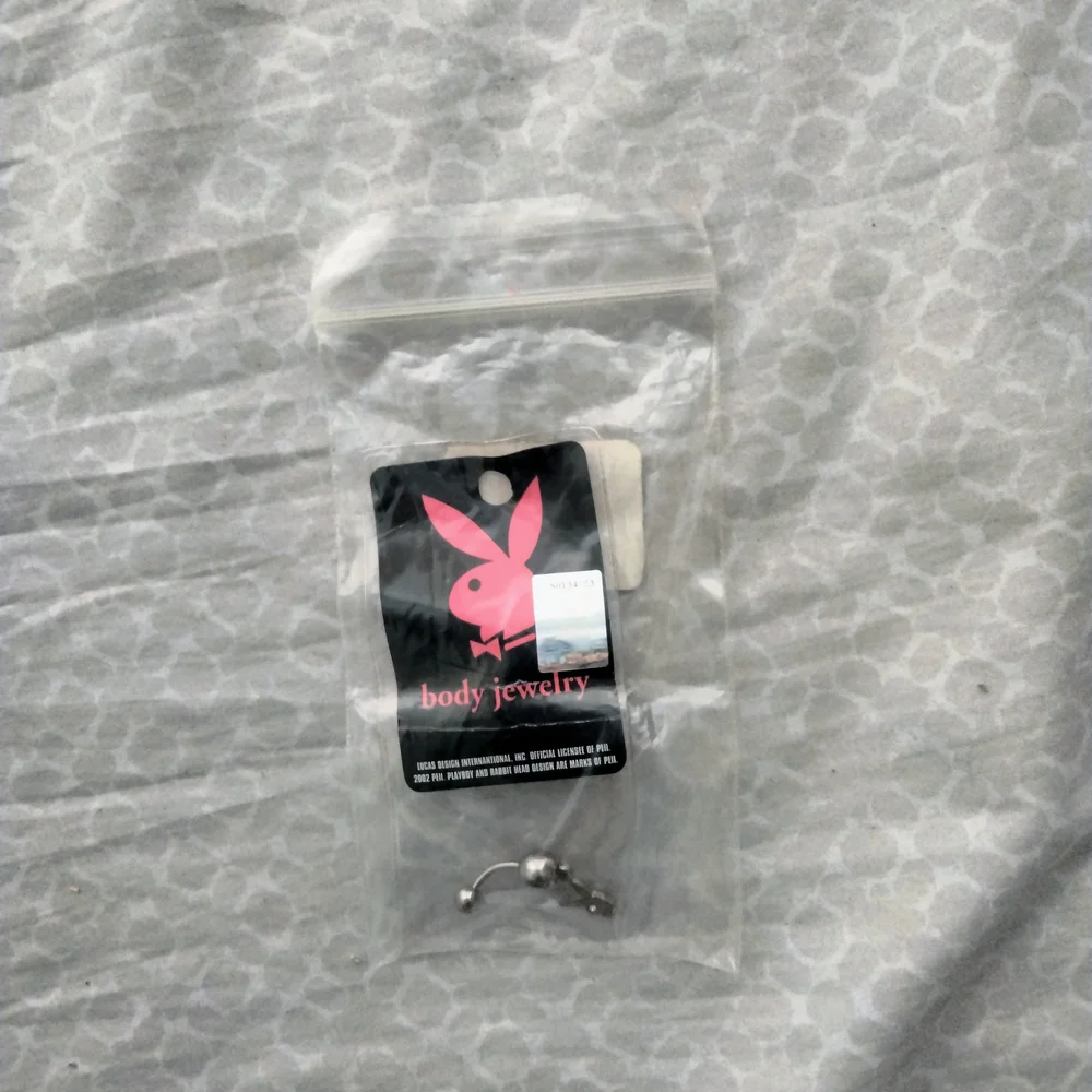 PLAYBOY Pink and Silver Body Jewelry